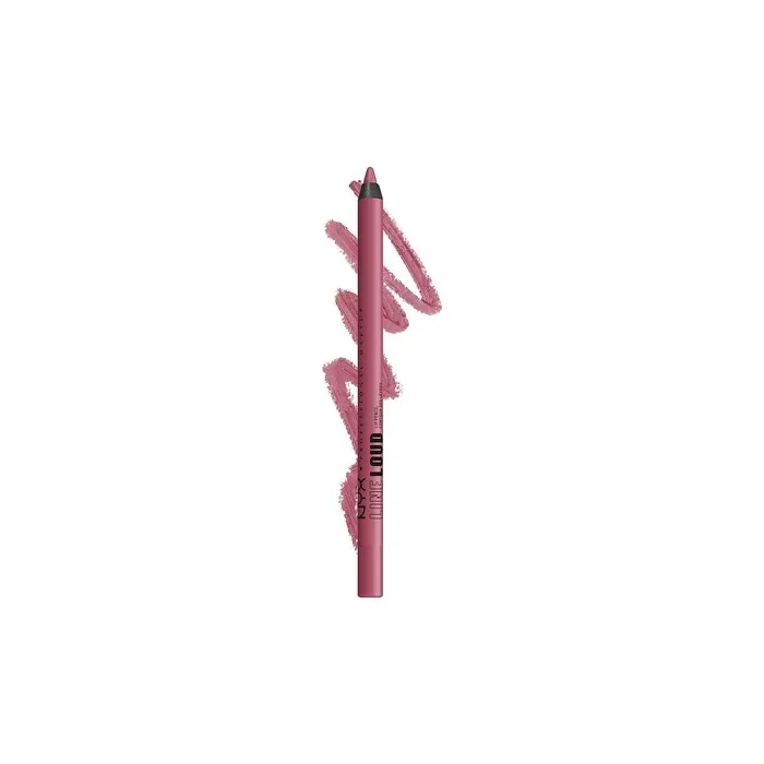 NYX PROFESSIONAL MAKEUP Line Loud Lip Liner with Jojoba Oil and Vitamin E Trophy Life Mauve Pink