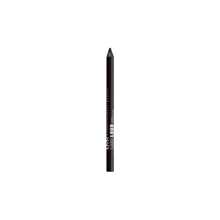 NYX PROFESSIONAL MAKEUP Line Loud Lip Liner with Jojoba Oil and Vitamin E - Evil Genius 18 Black