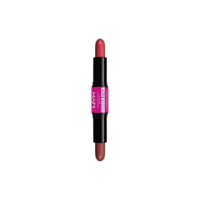 NYX Professional Makeup Blush Wonder Stick with Hyaluronic Acid Coral and Deep Peach 03