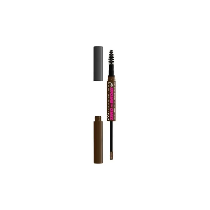 Nyx Professional Makeup Zero To Brow Longwear Eyebrow Gel Chocolate