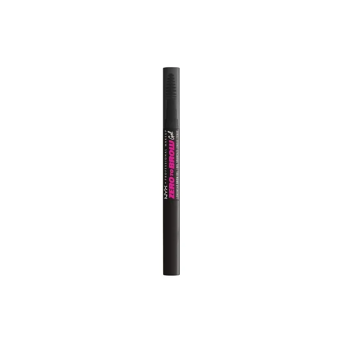 NYX Professional Makeup Longwear Vegan Tinted Liquid Eyebrow Gel Zero to Brow 12 Black 1ml