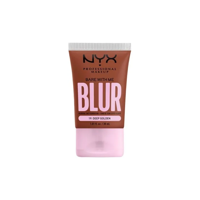 Nyx Bare With Me Blur Tint Foundation 19 Deep Golden