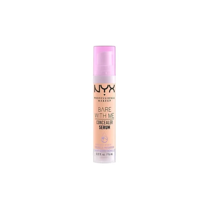 NYX Professional Makeup Bare With Me Concealer Serum Up to 24Hr Hydration Medium Vanilla 0.32 fl oz