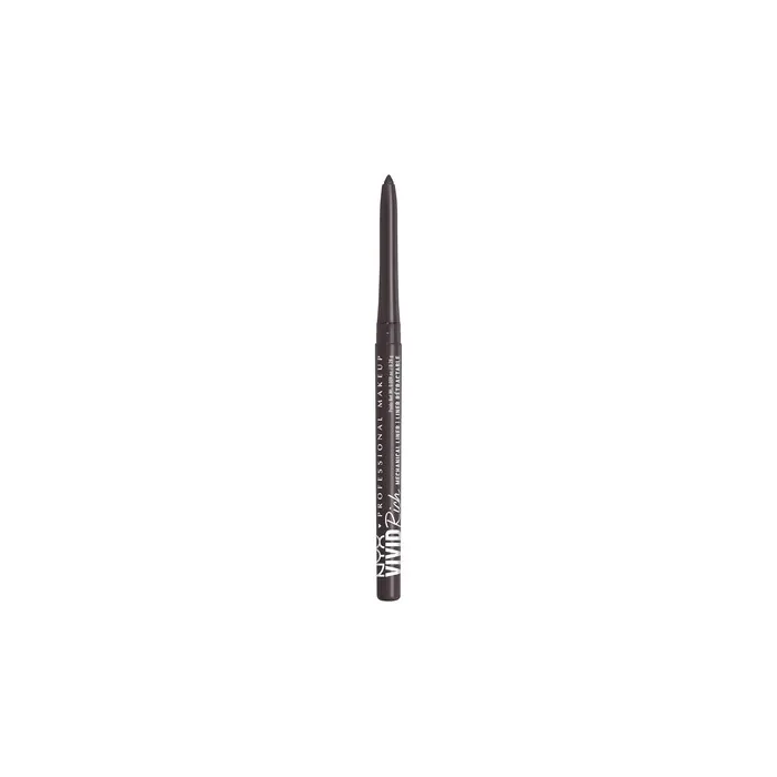 NYX PROFESSIONAL MAKEUP Vivid Rich Mechanical Eye Pencil Retractable Eyeliner Truffle Diamond Pewter Shimmer 12 Count