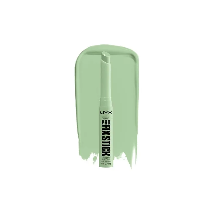 NYX PROFESSIONAL MAKEUP Pro Fix Stick Correcting Concealer Buildable Medium Coverage Stick Green