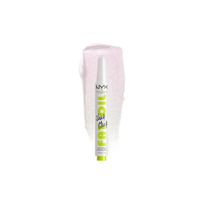 NYX Professional Makeup Fat Oil Slick Click Lightweight Buildable Pigmented Vegan Lip Balm Main Character 01