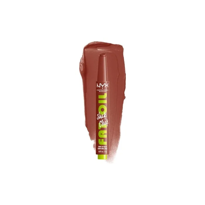 NYX Professional Makeup Fat Oil Slick Click Lightweight Buildable Pigmented Vegan Lip Balm 05