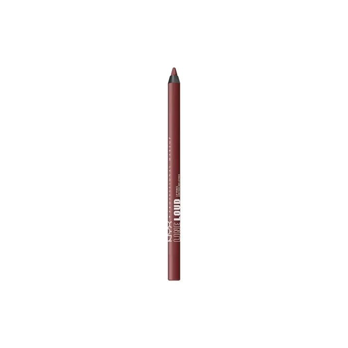 NYX Professional Makeup Line Loud Lip Pencil Waterproof Infused with Jojoba Oil Soft Matte Finish Vegan Formula Sassy 32