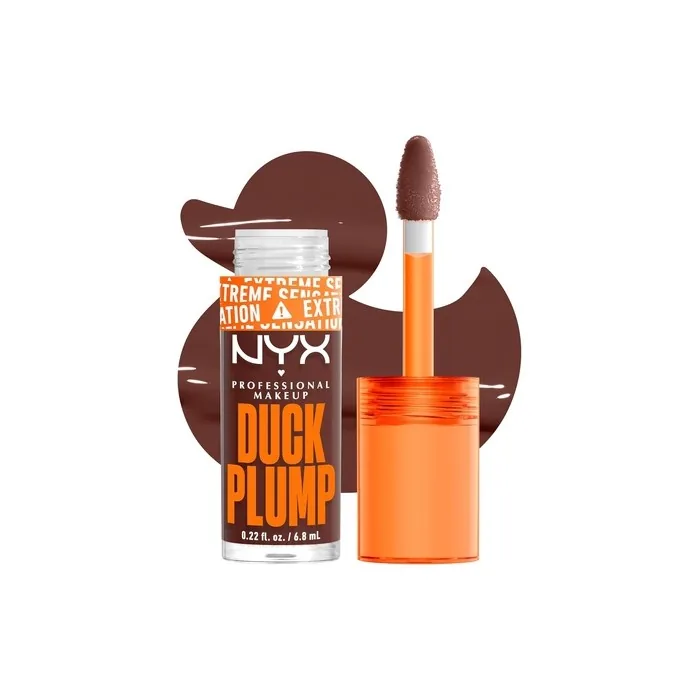 Nyx Professional Makeup Lip Plumping Gloss Intense Colour High Pigmentation Extreme Shine Finish Infused With Spicy Ginger Vegan Formula Duck Plump