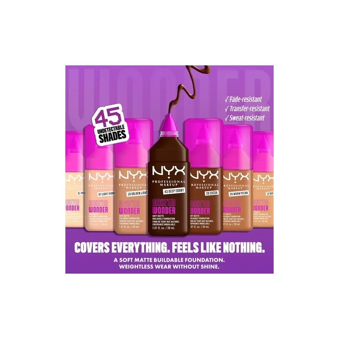 Make 'Em Wonder Foundation 36 Warm Rich
