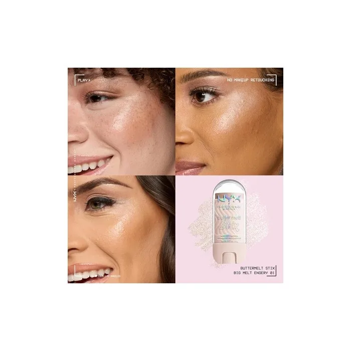 Nyx Professional Makeup Buttermelt Glaze Stix Non-Greasy Highlighter Stick