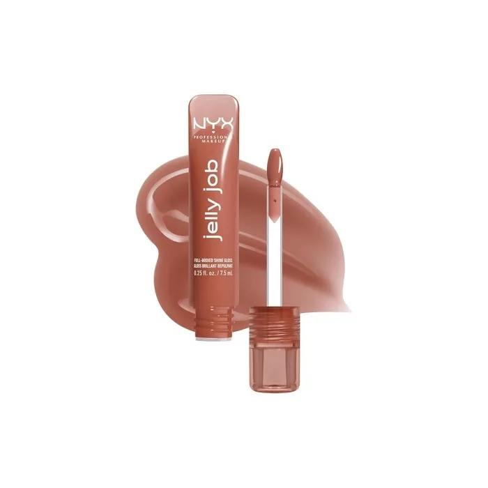 Nyx Professional Makeup Jelly Job Peptide Infused Jelly Gloss Toast N' Jelly