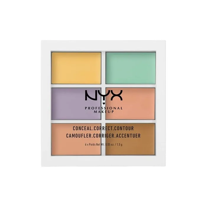 NYX Professional Makeup Colour Correcting Palette 6 Creamy Blendable Shades