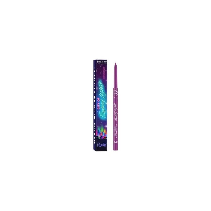 RUDE City of Flashing Lights Micro Retractable Liner