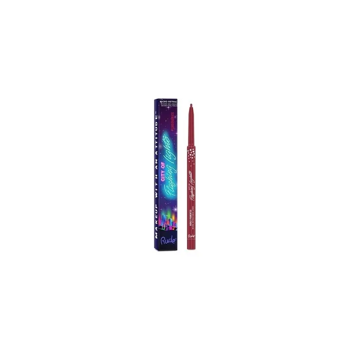 RUDE City of Flashing Lights Micro Retractable Liner