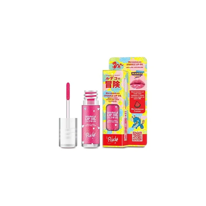 RUDE Manga Sparkle Lip Oil