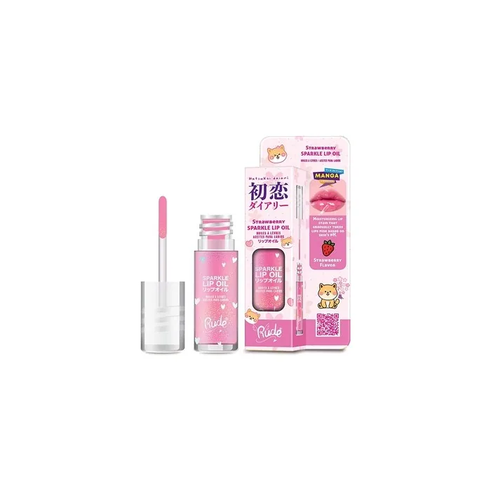 RUDE Manga Sparkle Lip Oil