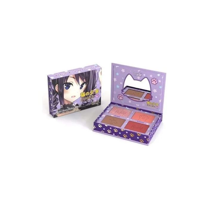 Manga Purrfect Nekochan Rouge Highlighter Contour Palette