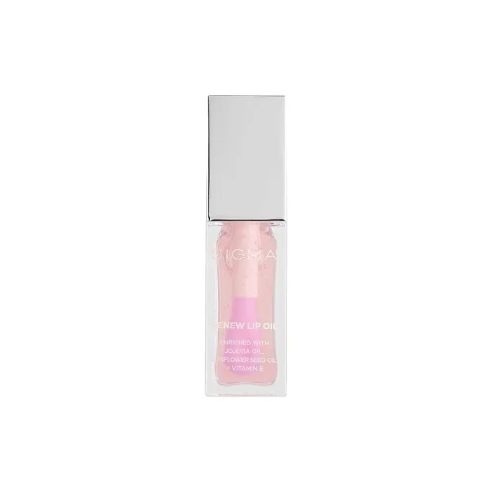 SIGMA Beauty Renew Lip Oil Hush 0.18oz Pink