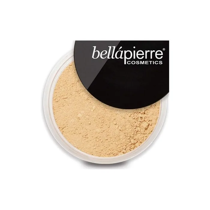Bellapierre Mineral Foundation Powder Full Coverage SPF 15 Vegan & Cruelty-Free 9g Cinnamon