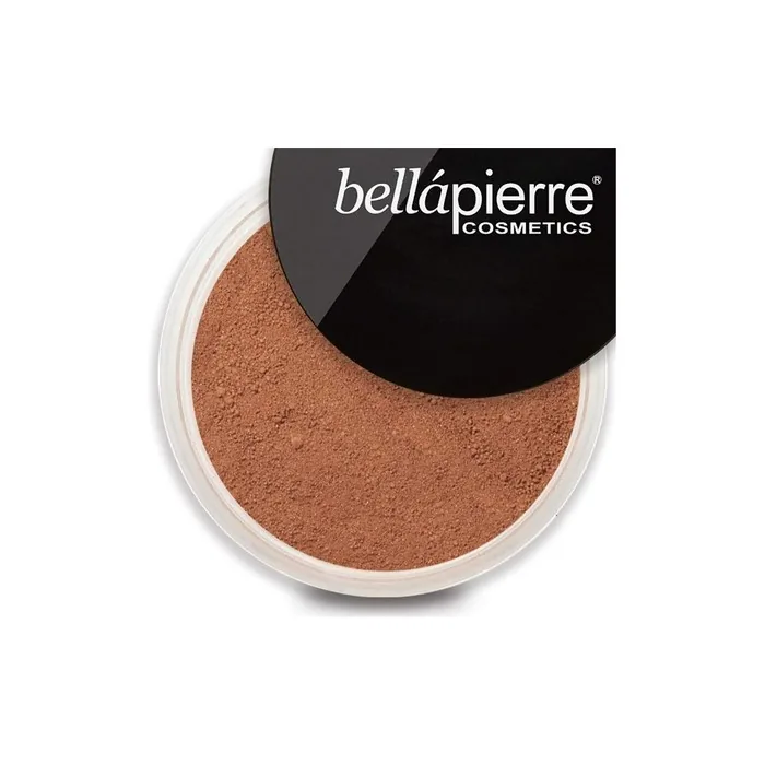 Bellapierre Mineral Foundation Powder Full Coverage SPF 15 Vegan & Cruelty-Free Hypoallergenic 9g Double Cocoa