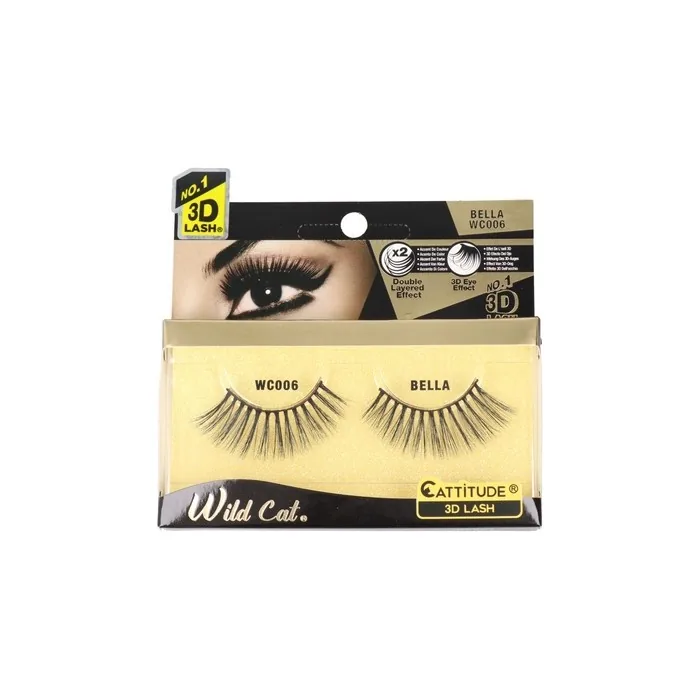 Ebin New York Wild Cat Lash Bella - False Eyelashes