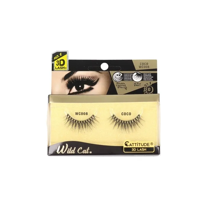 Ebin New York Wild Cat Lash Coco - False Eyelashes