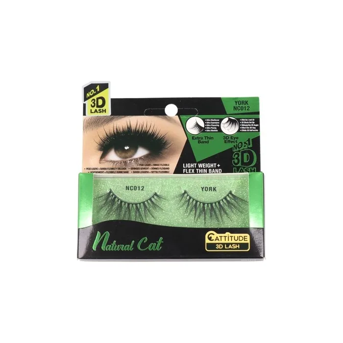 Ebin New York Natural Cat Lash York - False Eyelashes