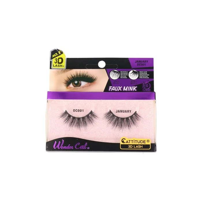 Ebin New York Wonder Cat Lash January - False Eyelashes