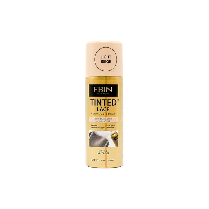 Ebin Tinted Lace Spray Light Beige 80ml