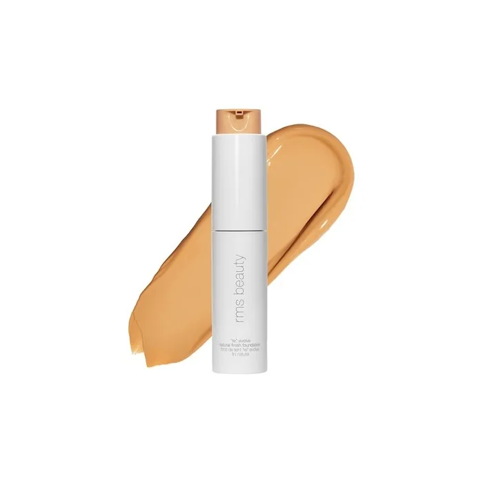 RMS Beauty ReEvolve Natural Finish Foundation Liquid Face Makeup Skin Tint Refillable Pump 44 Full Size