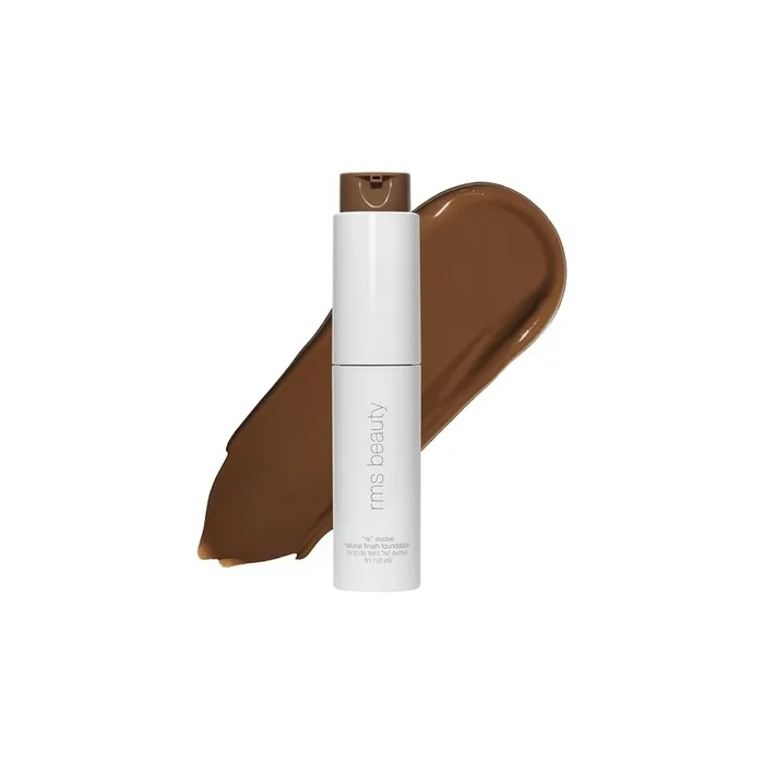 RMS Beauty ReEvolve Natural Finish Foundation Liquid Face Makeup Skin Tint Refillable Pump 122 Full Size