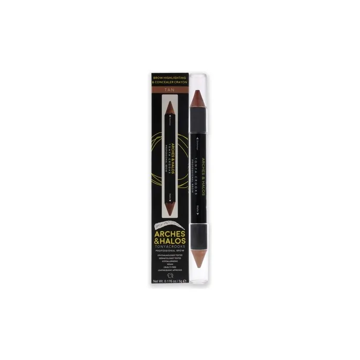 Arches And Halos Brow Highlighting And Concealer Crayon Tan 0176 Oz Highlighter