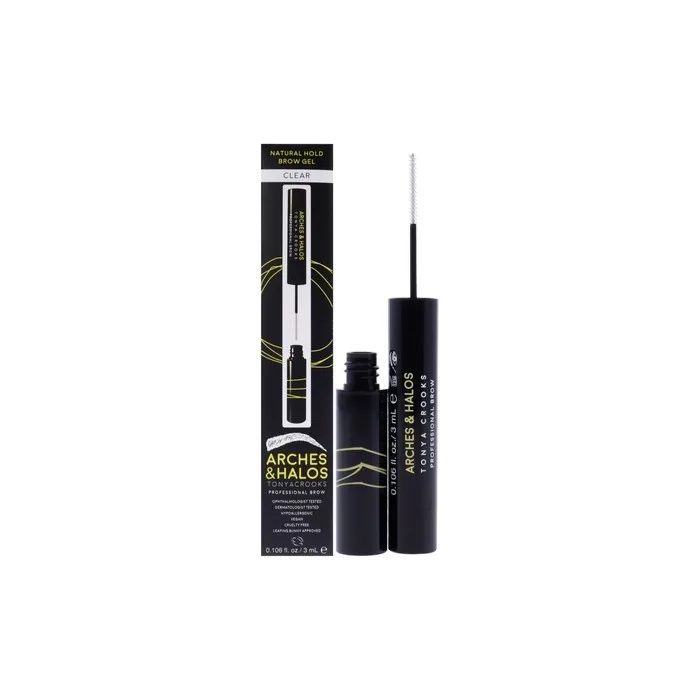 Arches And Halos Natural Hold Brow Gel Clear 0106 Oz