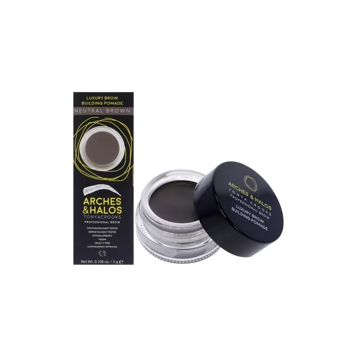 Arches And Halos Luxury Brow Building Pomade Neutral Brown 0106 Oz