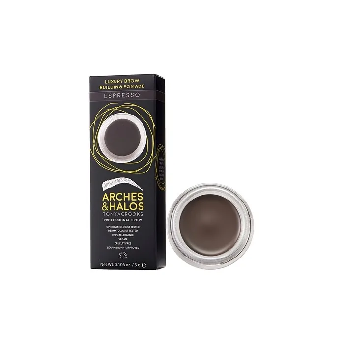 Arches And Halos Luxury Brow Building Pomade Espresso 0106 Oz