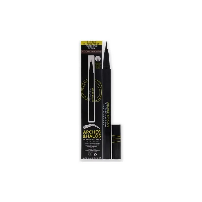 Arches And Halos Fine Bristle Tip Pen Mocha Blonde 002 Oz Eyebrow Pen