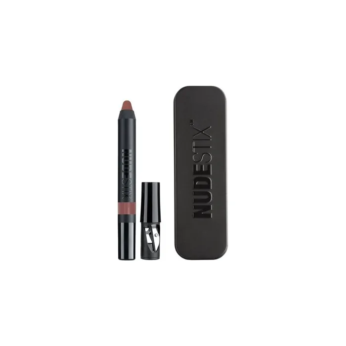 Nudestix Intense Matte Lip Liner Cheek Blush 2in1 Belle 25 Grams