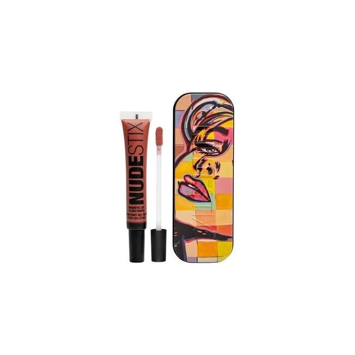 NudeStix Magnetic Lip Plush Paints Hot Paprika Cinnamon Spicy Burnt Orange Nude