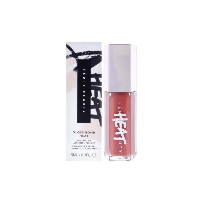 Fenty Beauty Gloss Bomb Heat Universal Lip Luminizer Plus Plumper 03 Fenty Glow Heat 0.3 oz