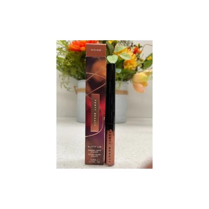 Fenty Beauty Glitty Lid Shimmer Liquid Eyeliner Ritzy Rose 3.3ml