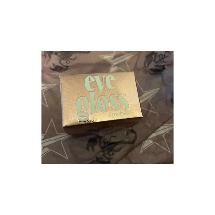 Jeffree Star Eye Gloss Powder Stardacity Shade Champagne With Multi Color Pearls