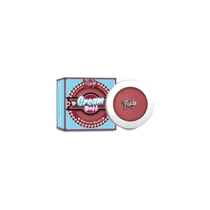 RUDE Cream Puff Smooth Long Lasting Natural Blush Short Cake