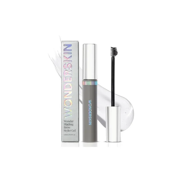 Wonderskin Wonder Blading Brow Styler Gel Long Lasting Clear Eyebrow Gel Lightweight Volumizing Brow Gel