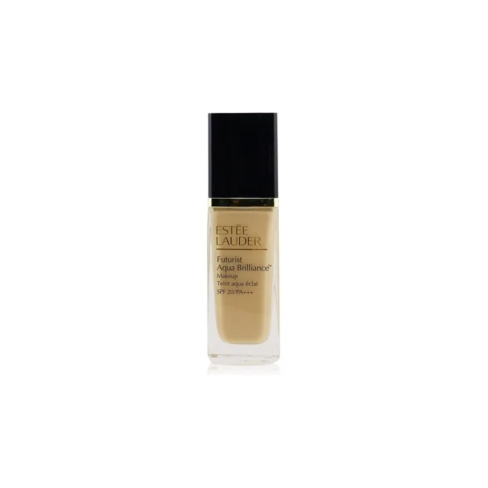 Estee Lauder Futurist Aqua Brilliance Liquid Foundation 1W0 Warm Porcelain