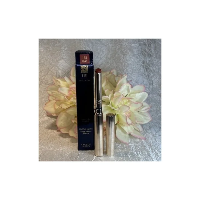 Estee Lauder Pure Color Explicit Silk Matte Lipstick 115 Off The Record