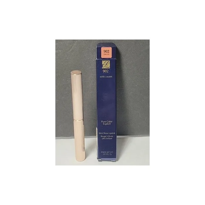 Estee Lauder Pure Color Explicit Smooth Glossy Lipstick 902 Call 555 New In Box