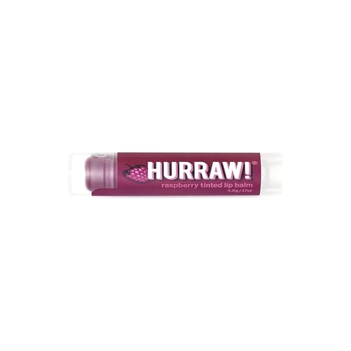 Hurraw! Raspberry Tint Lip Balm Pure Berry Tint
