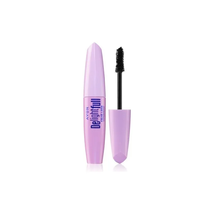 Avon Delightfull False Lash Mascara Waterproof Blackest Black 10 Ml