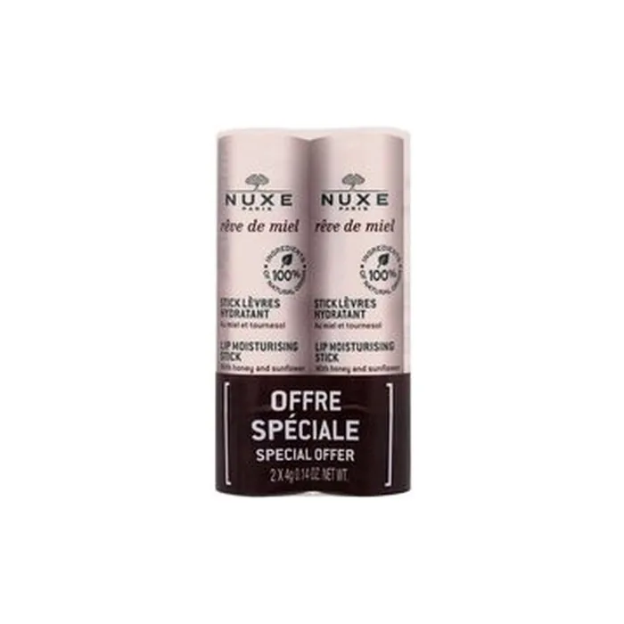 NUXE Reve de Miel Lip Moisturising Stick 2 x 4g